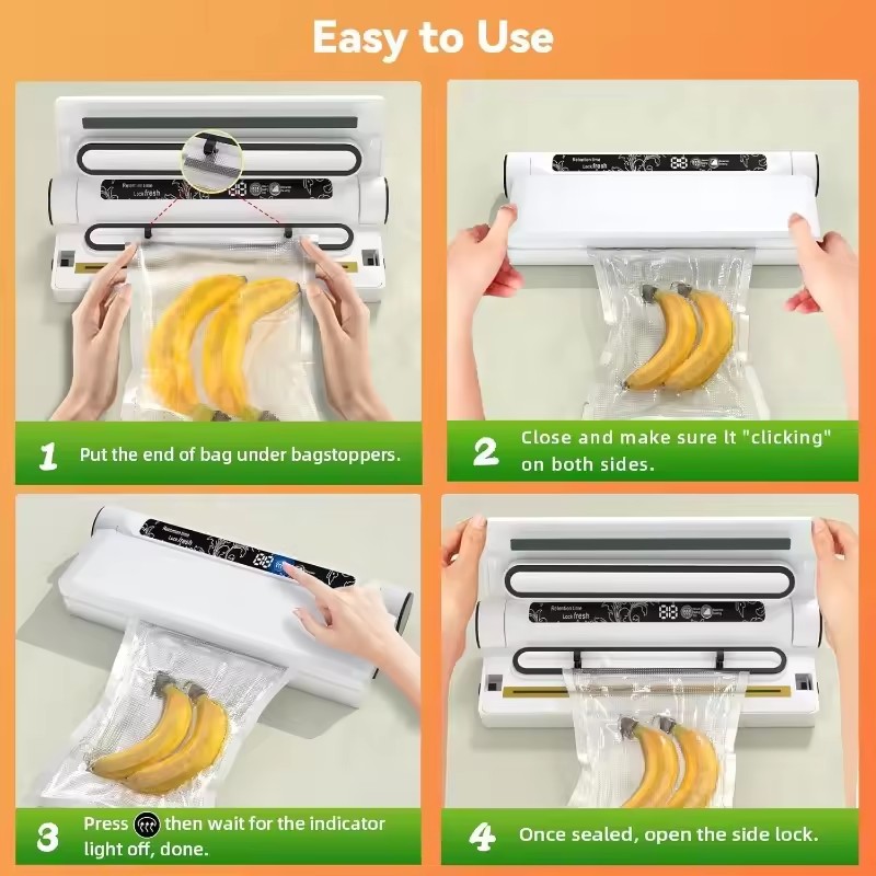 Vacumeermachine voor voedsel,  - Food Storage Vacuum Seal recensie en prijs