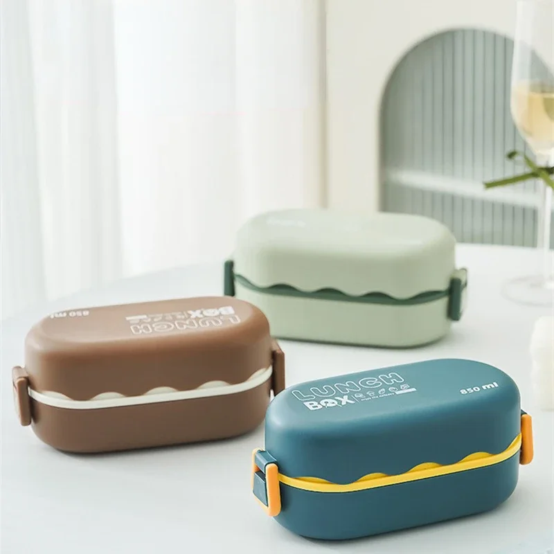 850Ml Lunchbox Dubbellaags Pla - Food Storage Vault recensie en prijs