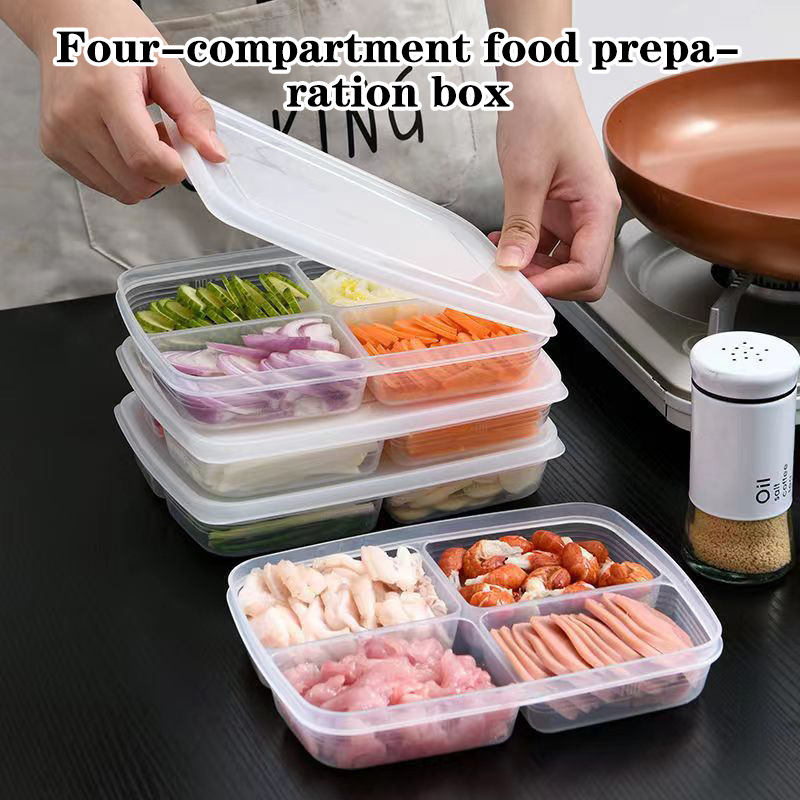 Nieuwe【4 roosters Plastic opbe - Food Storage Vault recensie en prijs