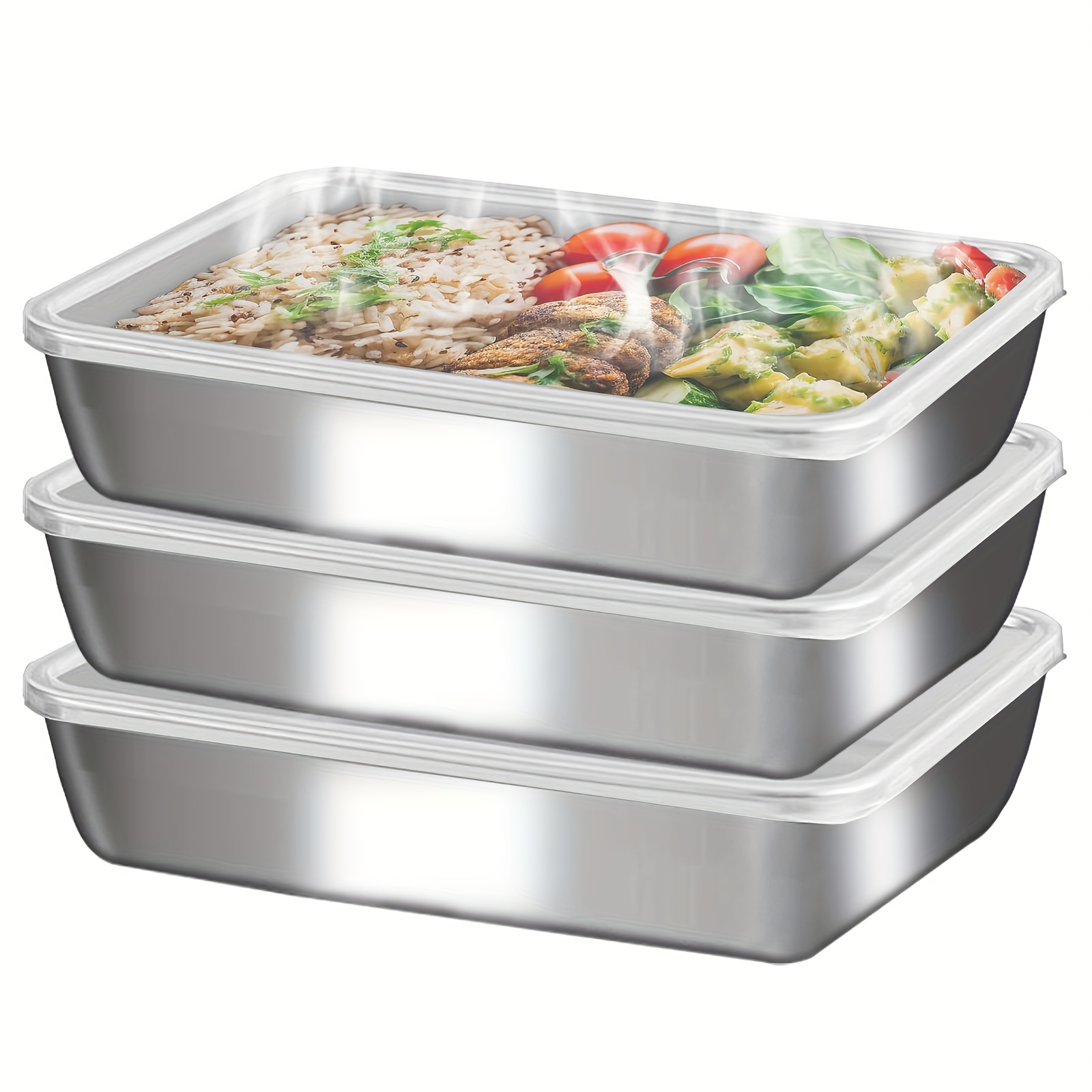 3-delige RVS voedselcontainers - Food Storage Set Glass recensie en prijs