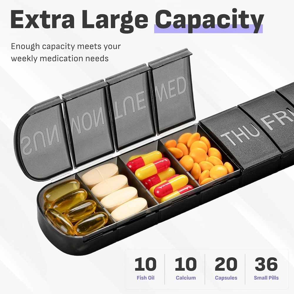 Reispillendoosje 7 dagen extra - Food Storage Vault recensie en prijs
