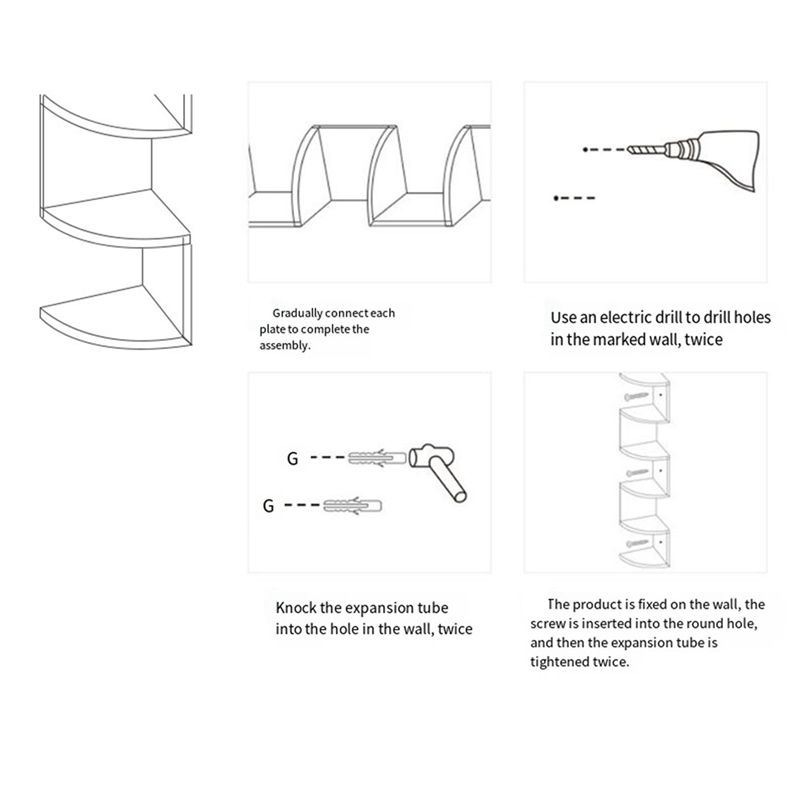 ABUL-hoekplank Hoekponsvrije w - Food Storage Shelving recensie en prijs