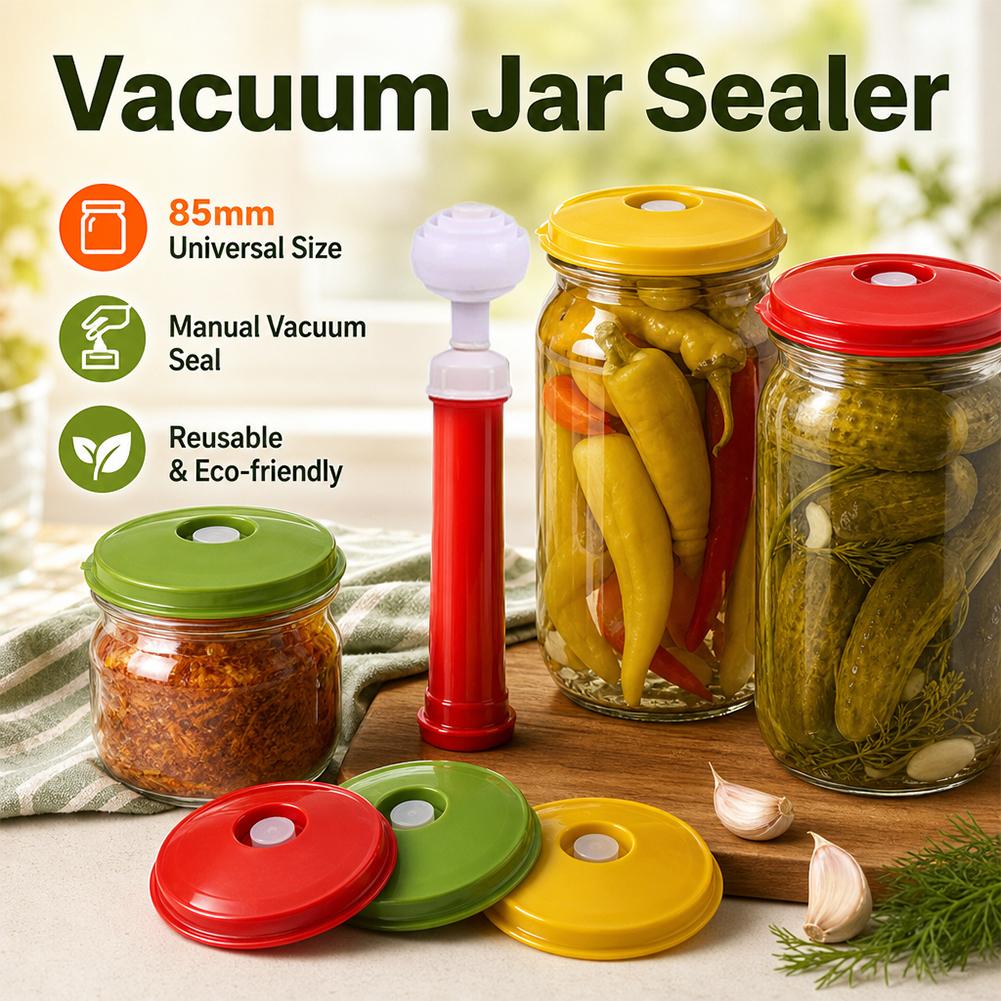 Vacuümsealdeksels voor potten  - Food Storage Vacuum Seal recensie en prijs