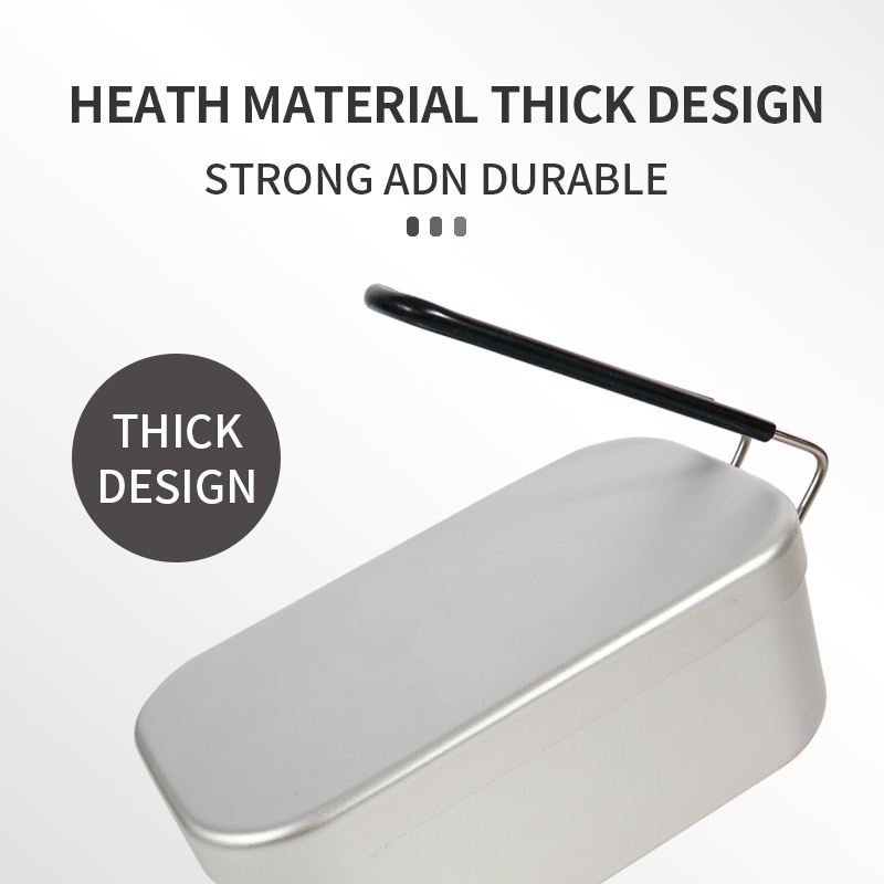 Aluminium Lunchbox, Roestvrij  - Food Storage Aluminum Containers recensie en prijs