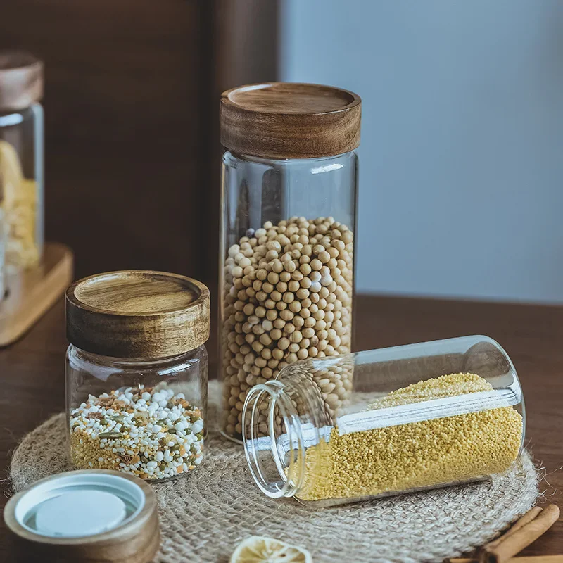 Houten Deksel Orgnizer Glas Lu - Food Storage Set Glass recensie en prijs