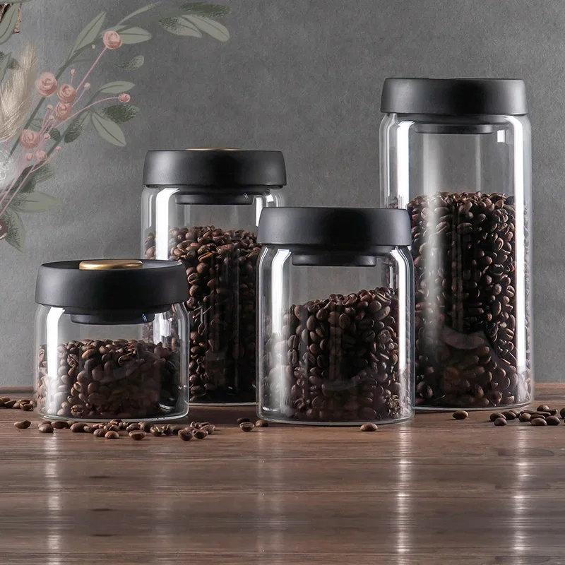 Koffiebonen vacuümverzegelde p - Food Storage Set Glass recensie en prijs