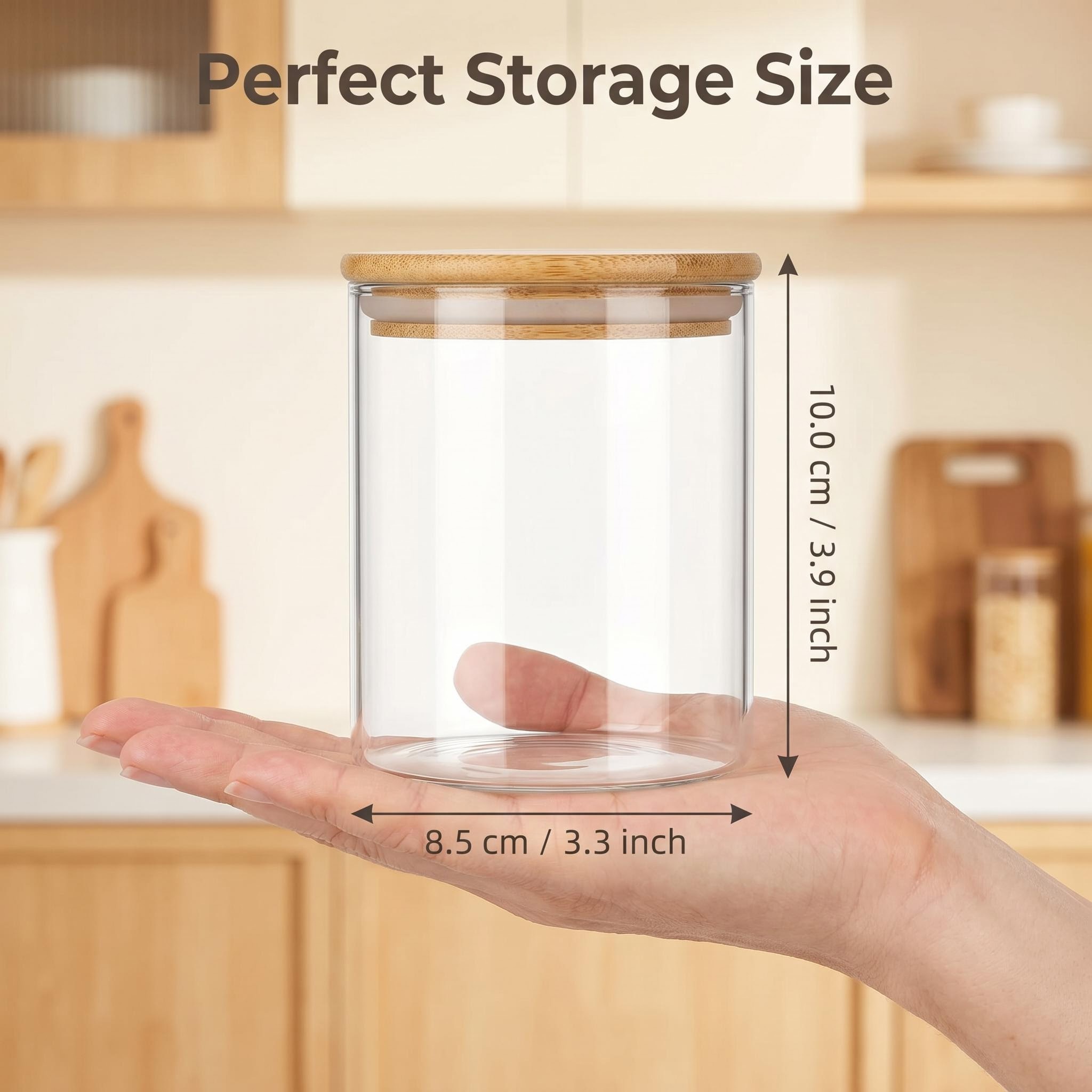 9-delige glazen voorraadpotten - Food Storage Containers Glass recensie en prijs