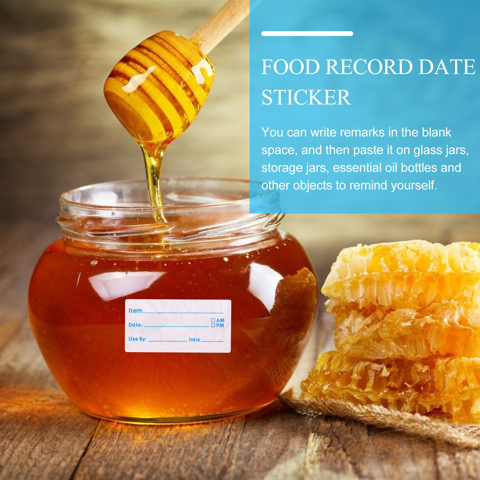 500 stuks beschrijfbare etiket - Food Storage Essentials recensie en prijs