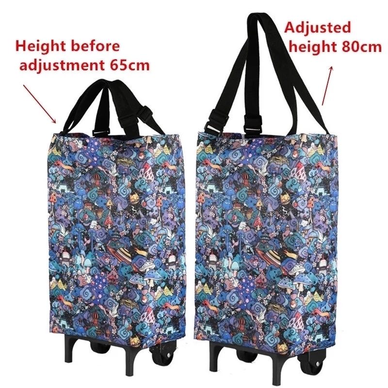 Opvouwbare Opbergtas Hoge Capa - Food Storage With Wheels recensie en prijs