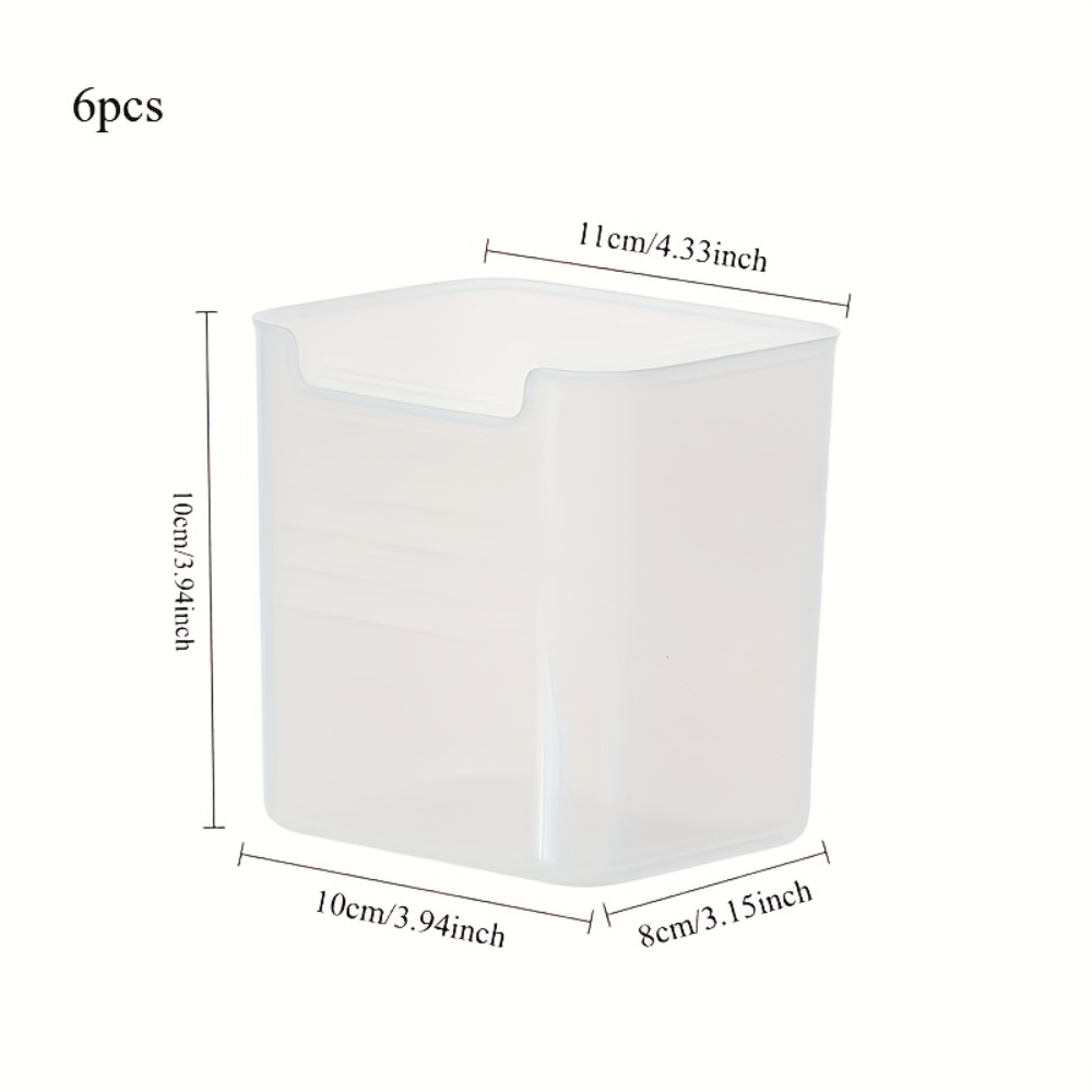 6 stuks doorzichtige koelkasto - Food Storage Bins recensie en prijs