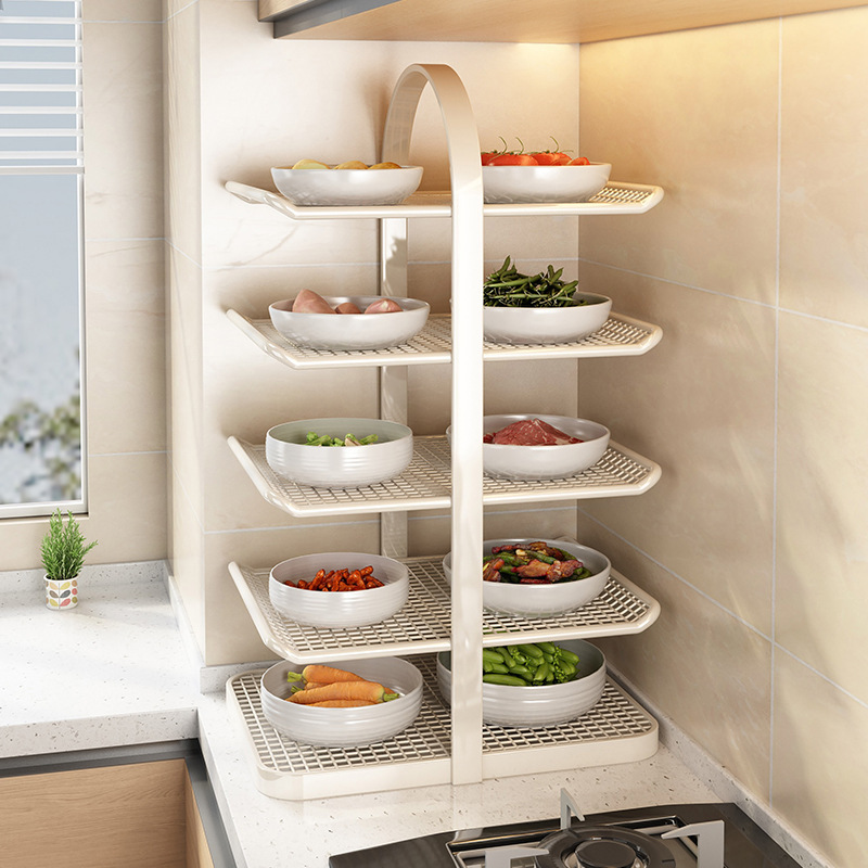 Meerlaags keukenvoorbereidings - Food Storage Rack For Kitchen recensie en prijs