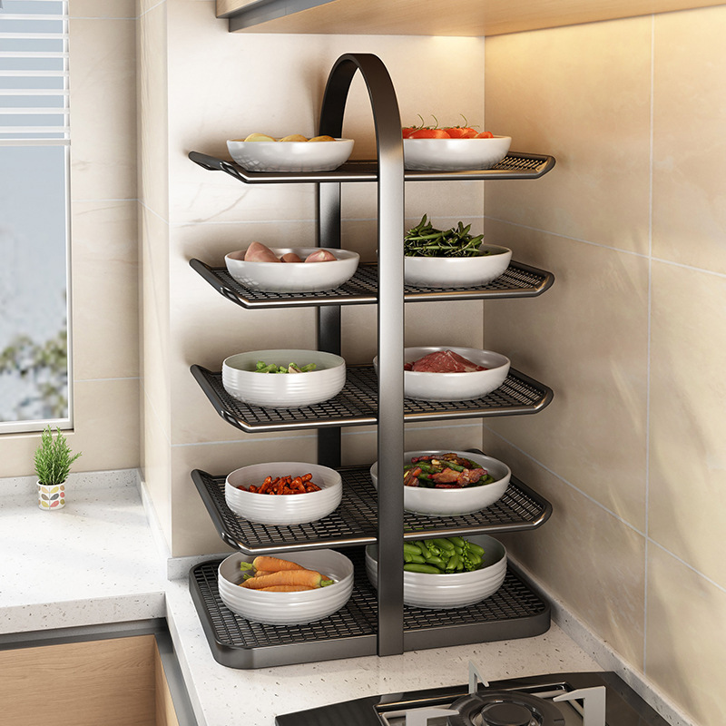 Meerlaags keukenvoorbereidings - Food Storage Rack For Kitchen recensie en prijs