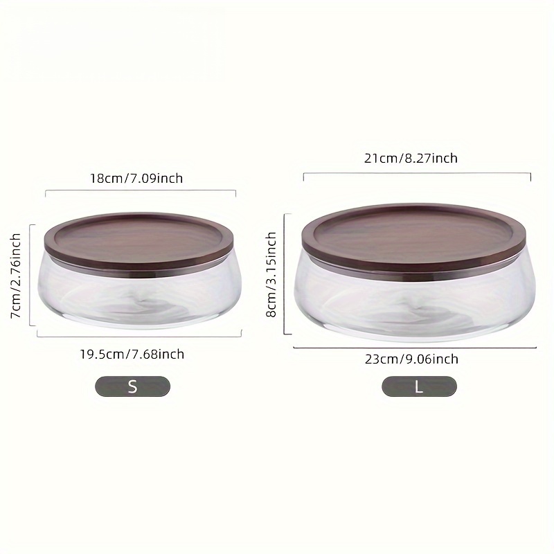 Set van 2 glazen voorraadpotte - Food Storage Set Glass recensie en prijs