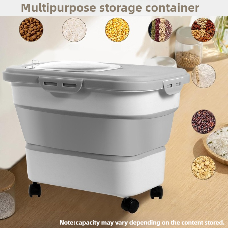 Grote hondenvoercontainer Opvo - Food Storage With Wheels recensie en prijs