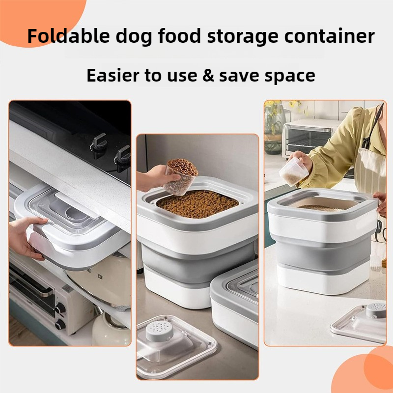 Grote hondenvoercontainer Opvo - Food Storage With Wheels recensie en prijs