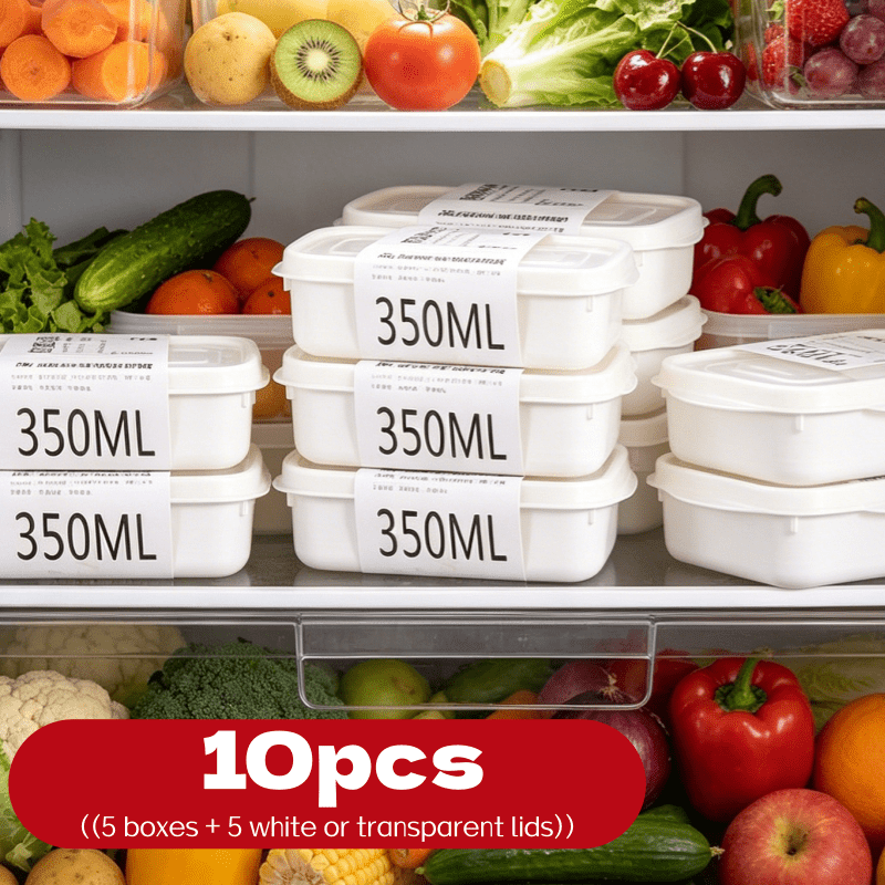 10-delige herbruikbare stapelb - Food Storage Containers Set recensie en prijs