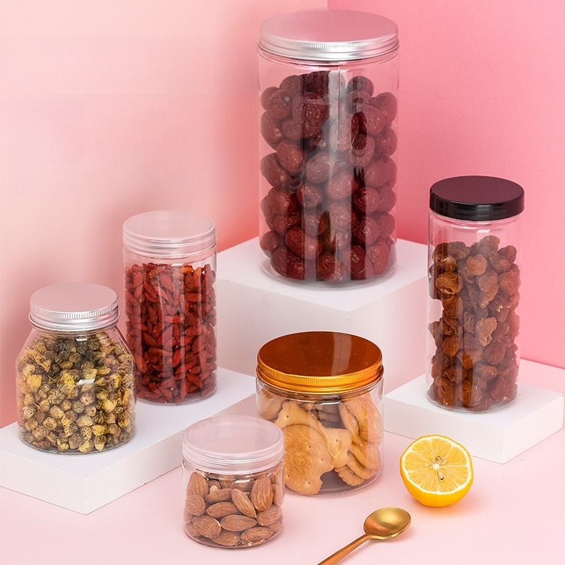 Transparante plastic opbergpot - Food Storage Aluminum Containers recensie en prijs