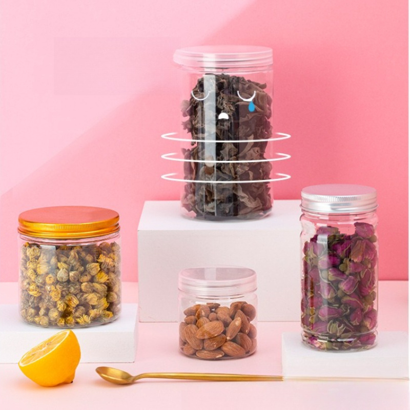 Transparante plastic opbergpot - Food Storage Aluminum Containers recensie en prijs