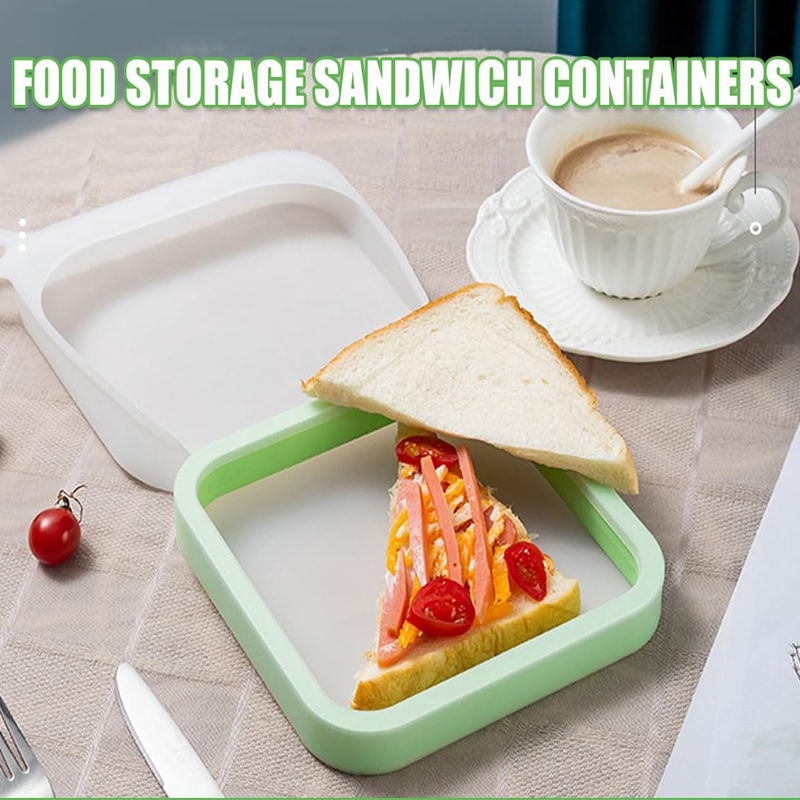 Siliconen Sandwich Toast Bento - Food Storage Handling recensie en prijs