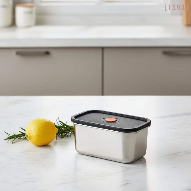 [E] 4-delige set roestvrijstal - Food Storage Jar Set recensie en prijs