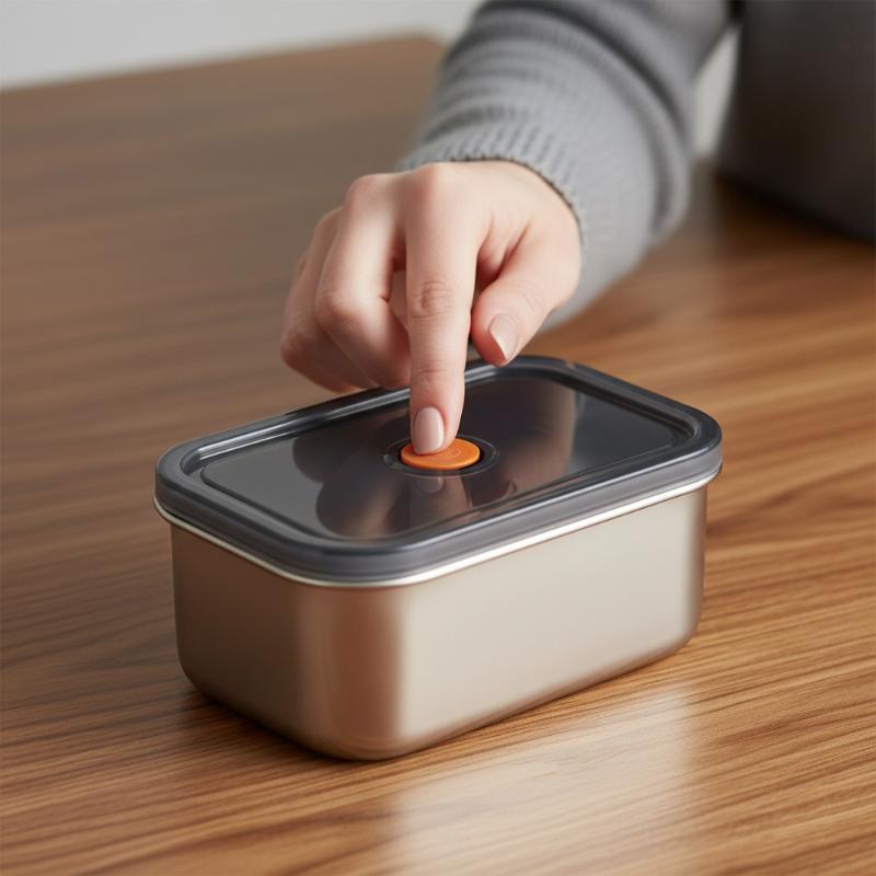 [E] 4-delige set roestvrijstal - Food Storage Jar Set recensie en prijs