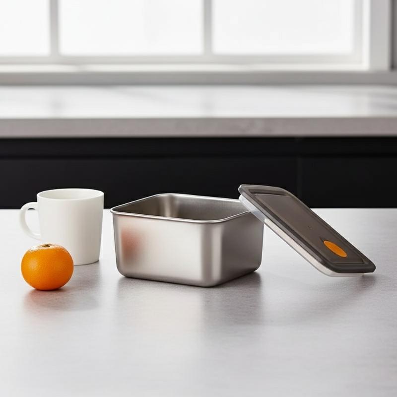 [E] 4-delige set roestvrijstal - Food Storage Jar Set recensie en prijs