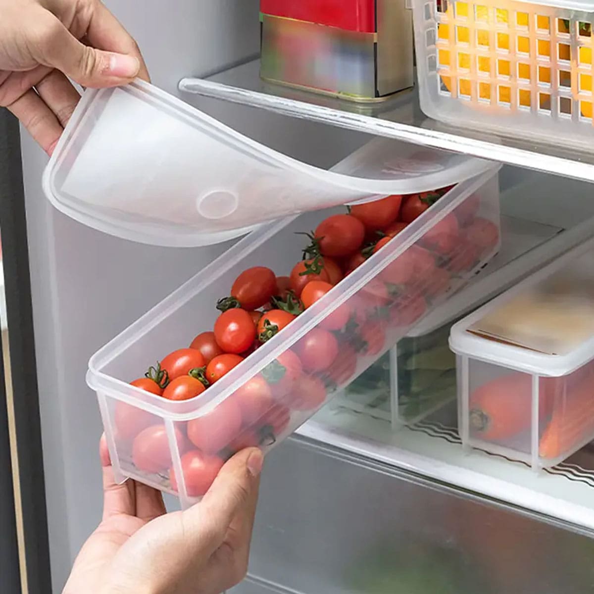 1 plastic transparante opbergd - Food Storage Bins recensie en prijs
