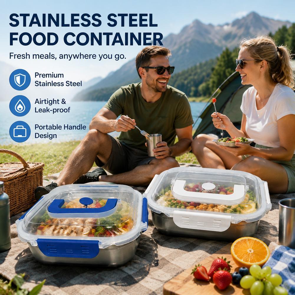 RVS voedselbewaarbak luchtdich - Food Storage Not Plastic recensie en prijs